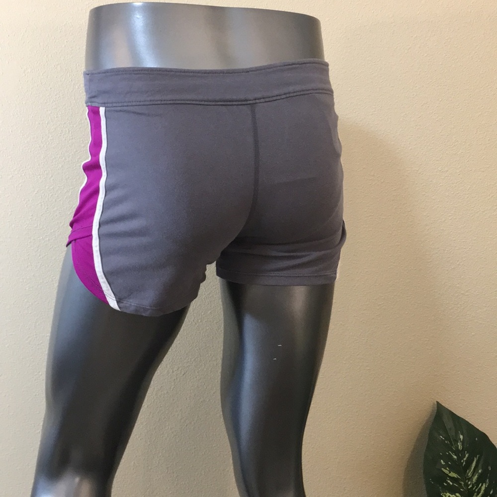 NIKE FIT Grey cotton polyester shorts size XS - Picture 3 of 7